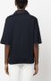 Fabiana Filippi Blouse met triangel applicatie Zwart - Thumbnail 4