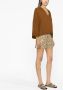 Fabiana Filippi Blouse met V-hals Bruin - Thumbnail 3