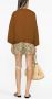 Fabiana Filippi Blouse met V-hals Bruin - Thumbnail 4