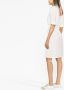 Fabiana Filippi Blousejurk met trekkoordtaille Beige - Thumbnail 3