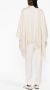 Fabiana Filippi Cape verfraaid met kralen Beige - Thumbnail 3