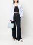 Fabiana Filippi Broek met dubbele rij knopen Blauw - Thumbnail 2