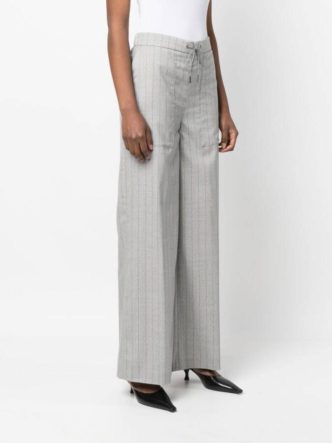 Fabiana Filippi Broek met krijtstreep Grijs