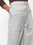 Fabiana Filippi Broek met krijtstreep Grijs - Thumbnail 5