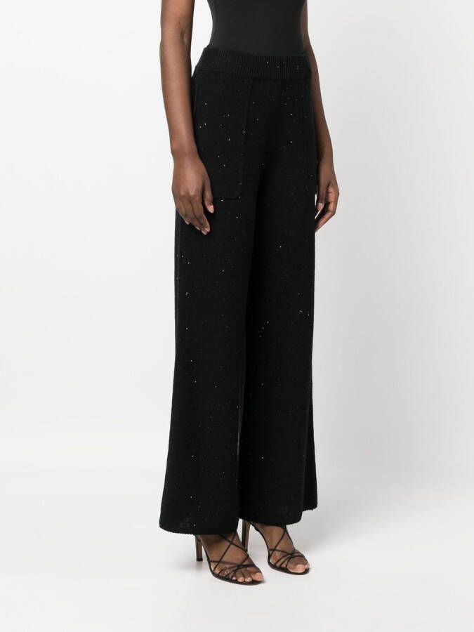 Fabiana Filippi Broek met pailletten Zwart