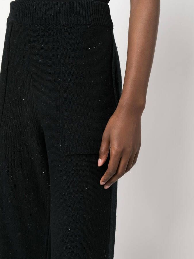 Fabiana Filippi Broek met pailletten Zwart