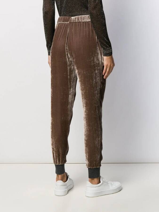 Fabiana Filippi Broek met trekkoord Beige