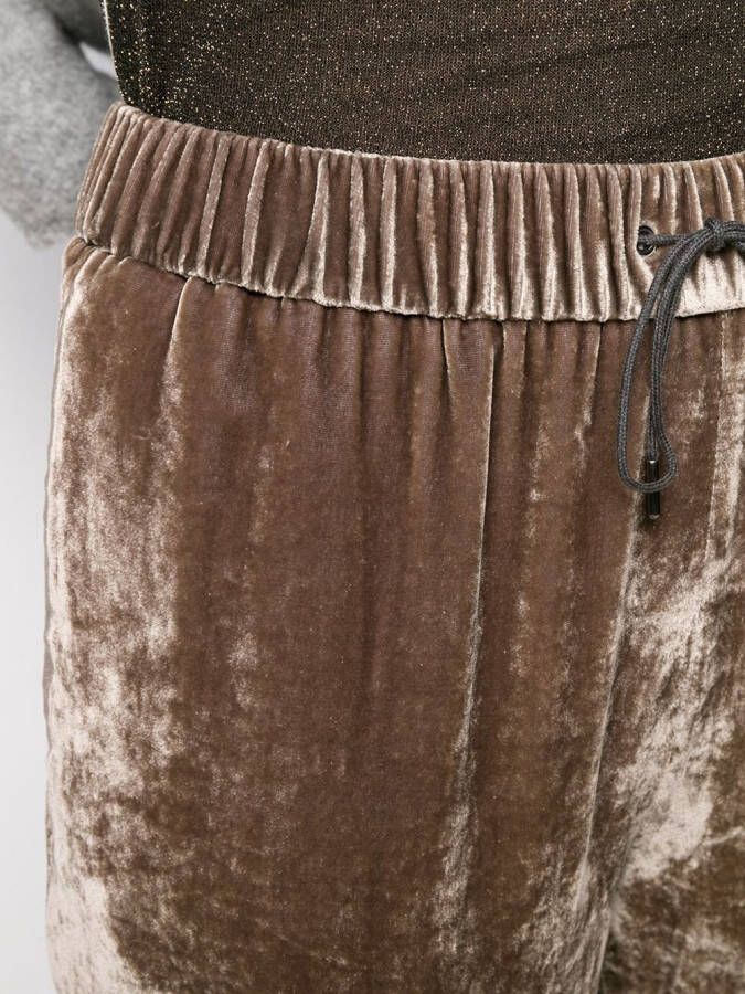 Fabiana Filippi Broek met trekkoord Beige