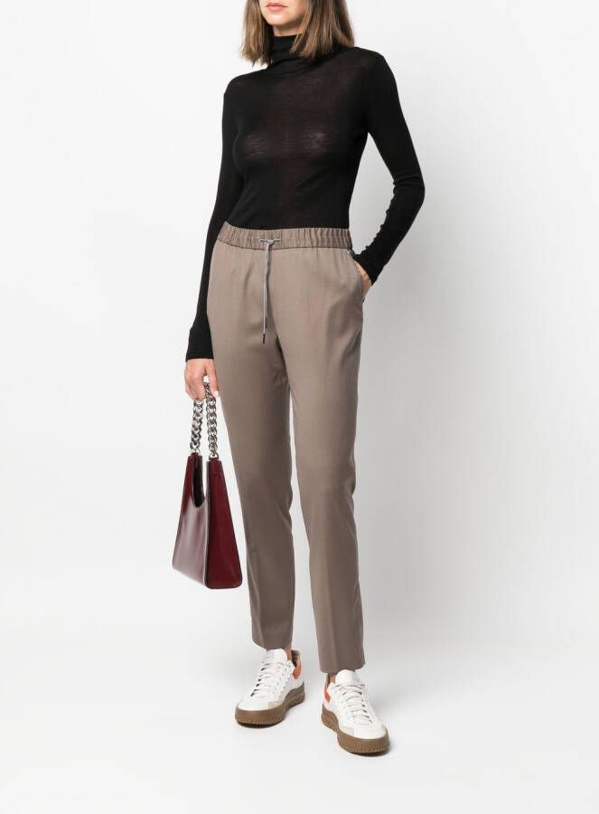 Fabiana Filippi Broek met toelopende pijpen Bruin