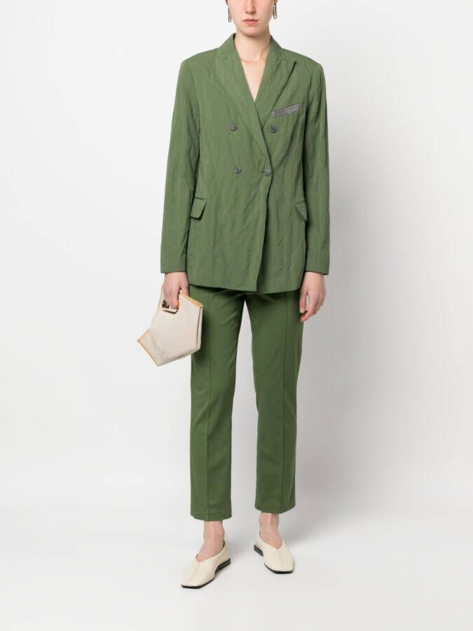 Fabiana Filippi Straight broek Groen