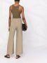 Fabiana Filippi Broek met wijde pijpen Beige - Thumbnail 4