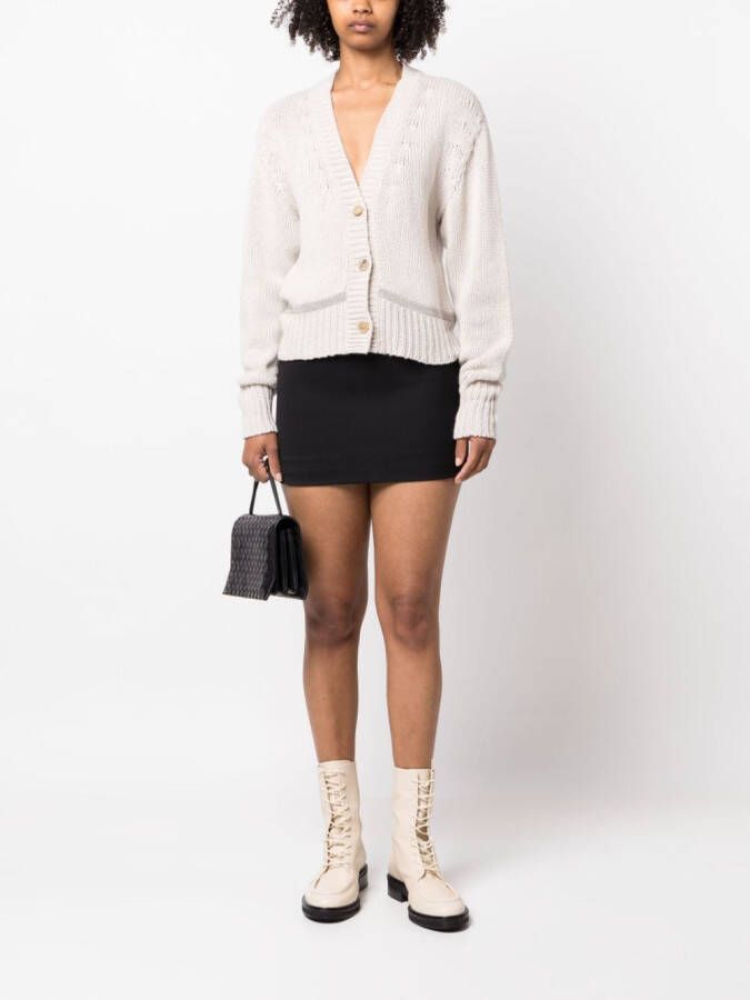 Fabiana Filippi Button-up vest Beige