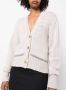 Fabiana Filippi Button-up vest Beige - Thumbnail 5