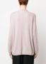 Fabiana Filippi Vest met contrasterende rand Roze - Thumbnail 4