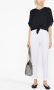 Fabiana Filippi Straight broek met trekkoord Wit - Thumbnail 2