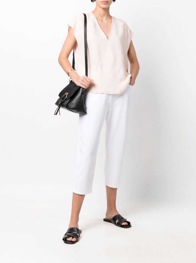 Fabiana Filippi Cropped broek Wit