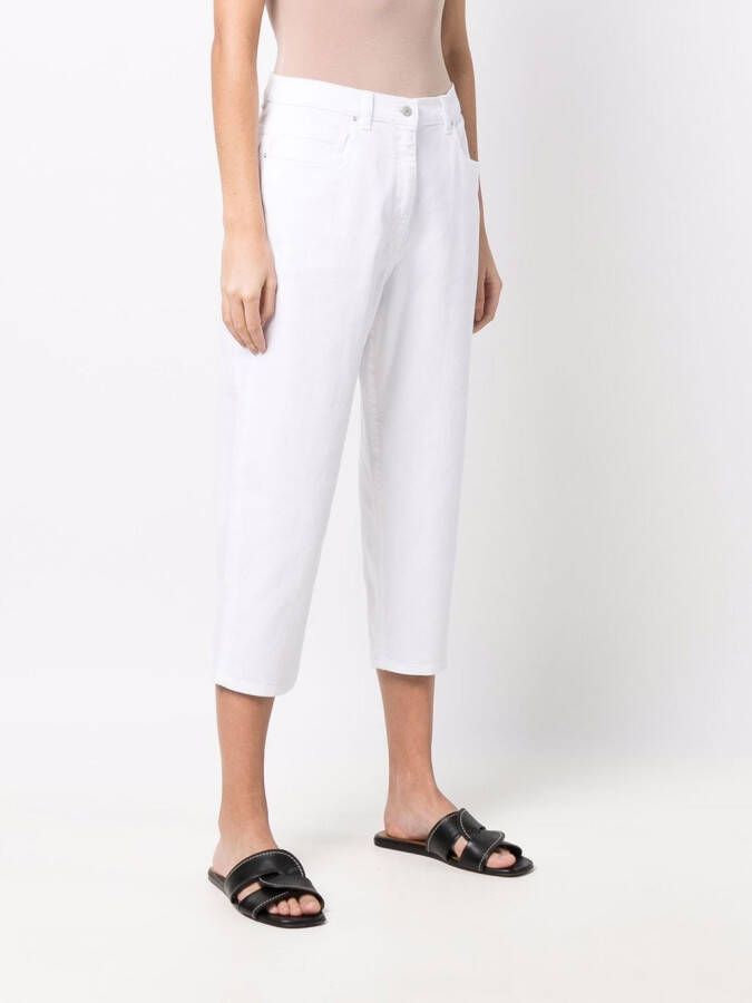Fabiana Filippi Cropped broek Wit