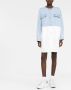 Fabiana Filippi Denim jas Blauw - Thumbnail 2