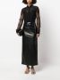 Fabiana Filippi Semi-doorzichtige blouse Zwart - Thumbnail 2