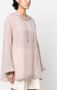Fabiana Filippi Hoodie met verlaagde schouders Roze - Thumbnail 3