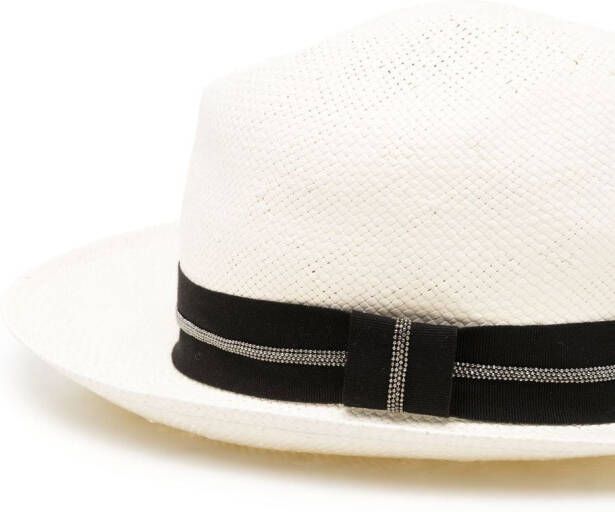 Fabiana Filippi Fedora hoed Beige
