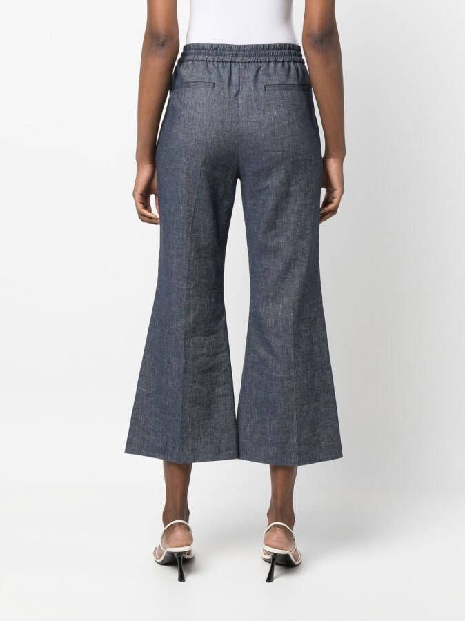 Fabiana Filippi Flared broek Blauw