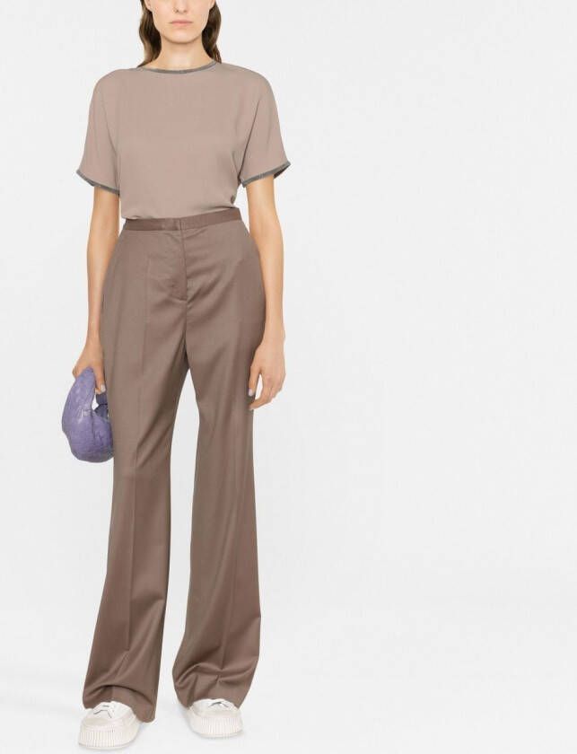 Fabiana Filippi Flared pantalon Bruin