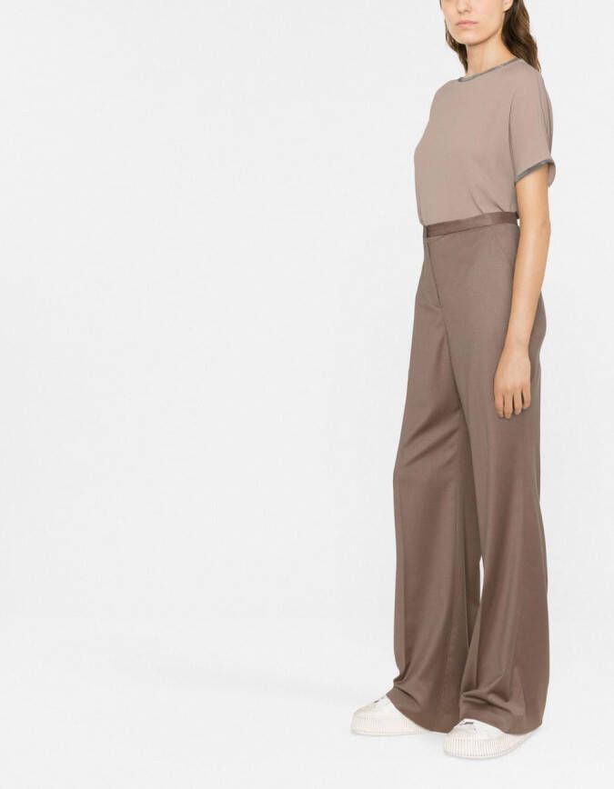 Fabiana Filippi Flared pantalon Bruin