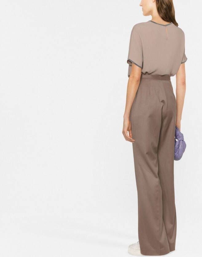 Fabiana Filippi Flared pantalon Bruin