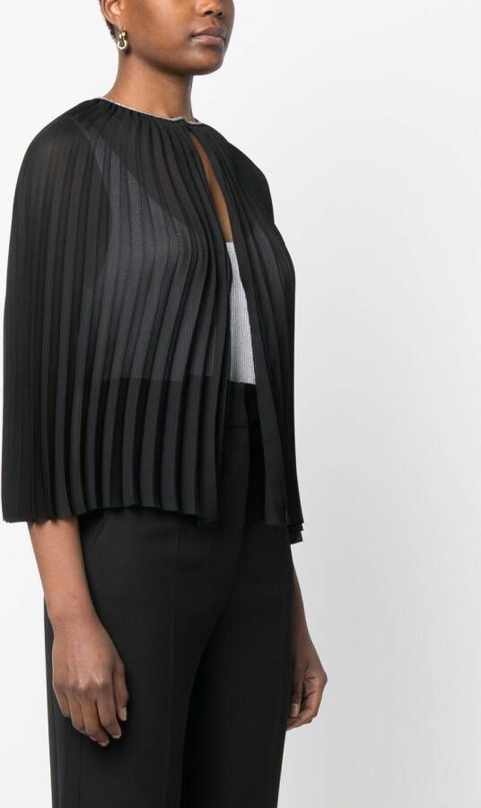 Fabiana Filippi Geplooide blouse Zwart