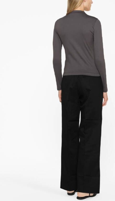 Fabiana Filippi Vest met gespsluiting Grijs