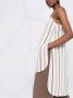 Fabiana Filippi Gestreept tuniek Beige - Thumbnail 3