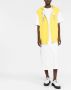 Fabiana Filippi Gilet met capuchon Geel - Thumbnail 2