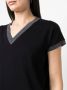 Fabiana Filippi Top met glitterdetail Blauw - Thumbnail 5