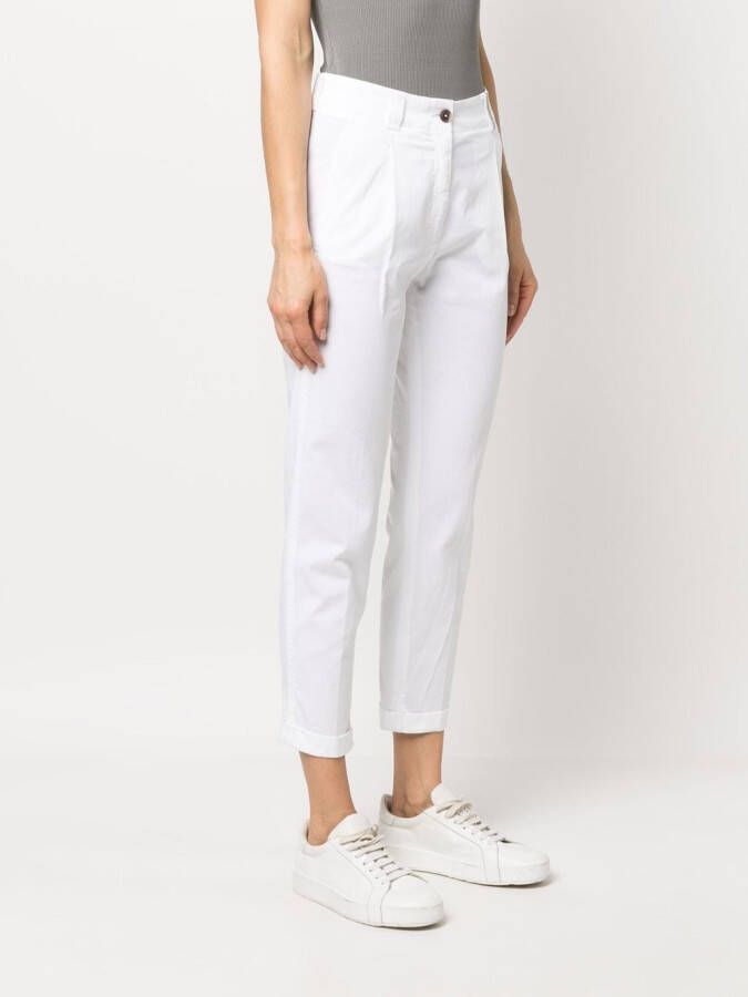 Fabiana Filippi Slim-fit broek Wit