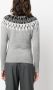 Fabiana Filippi Intarsia coltrui Grijs - Thumbnail 4