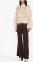 Fabiana Filippi Jas met imitatiebont detail Beige - Thumbnail 3