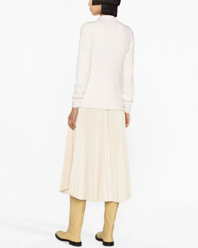 Fabiana Filippi Jas verfraaid met pailletten Beige