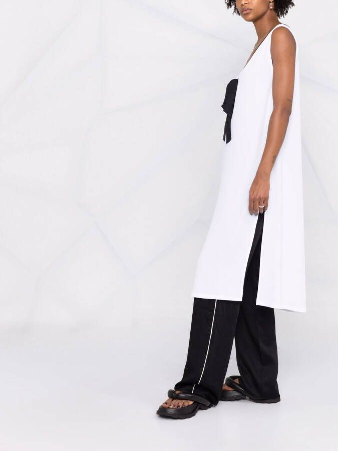 Fabiana Filippi Jurk met strikdetail Wit