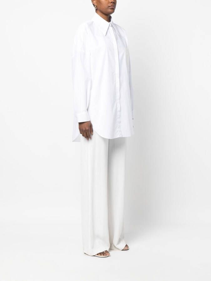 Fabiana Filippi Lang T-shirt Wit