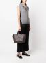 Fabiana Filippi Leren shopper Bruin - Thumbnail 2