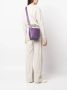 Fabiana Filippi Leren shopper Paars - Thumbnail 2