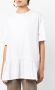 Fabiana Filippi Linnen T-shirt Wit - Thumbnail 3