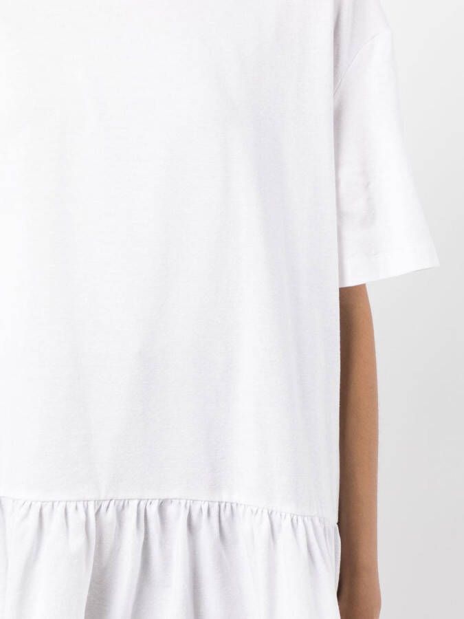Fabiana Filippi Linnen T-shirt Wit