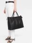 Fabiana Filippi Shopper met logopatch Zwart - Thumbnail 3