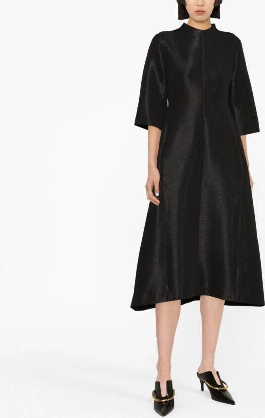 Fabiana Filippi Midi-jurk met A-lijn Zwart