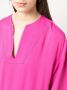 Fabiana Filippi Midi-jurk met lange mouwen Roze - Thumbnail 5