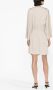 Fabiana Filippi Mini-jurk met elastische taille Beige - Thumbnail 4