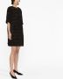 Fabiana Filippi Mini-jurk met korte mouwen Zwart - Thumbnail 3