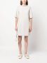 Fabiana Filippi Mini-jurk met ronde hals Beige - Thumbnail 2